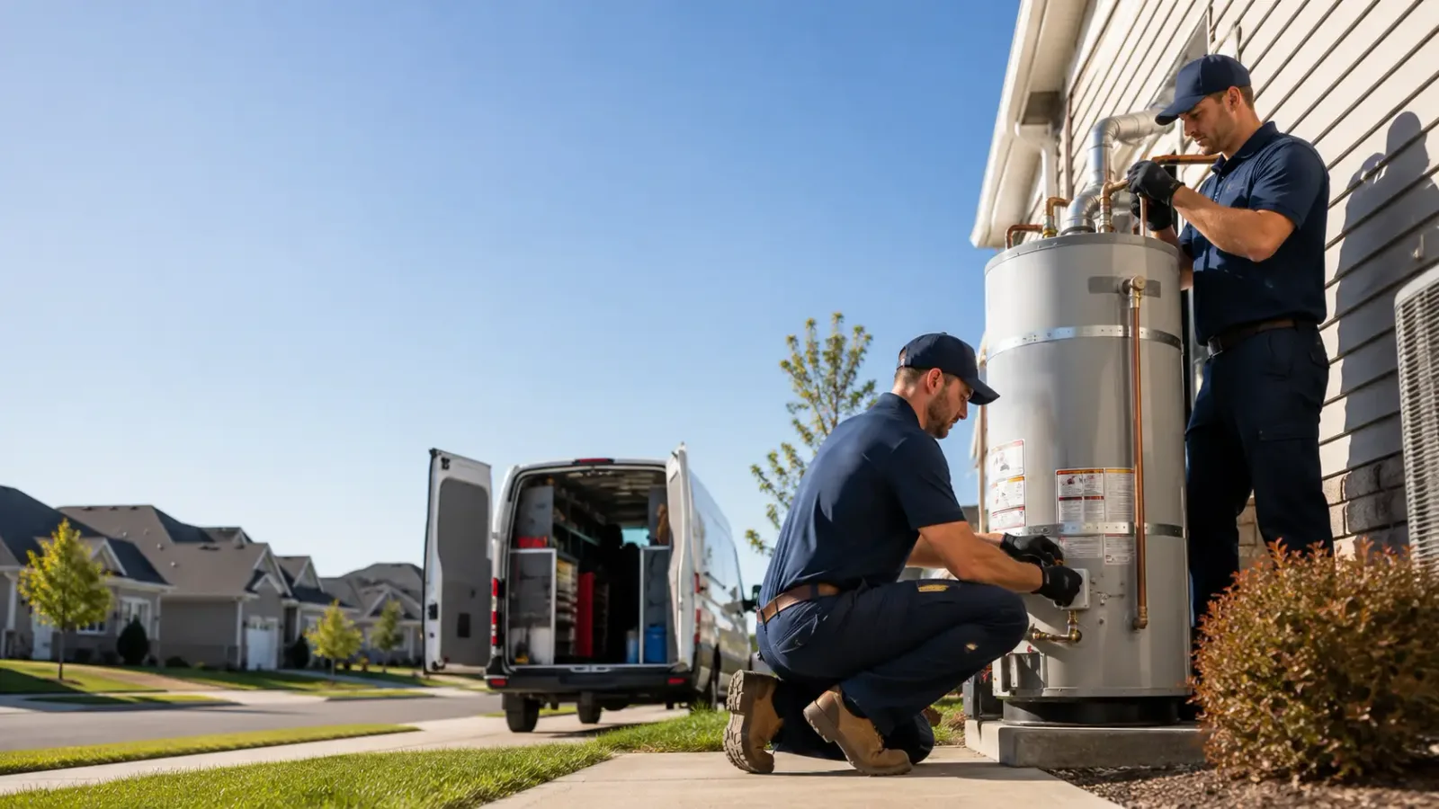 Water Heater Installation in Mcbrides, MI